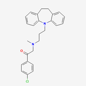 Chemical structure of Lofepramine
