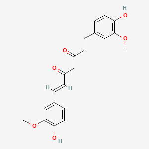 Chemical structure of Dihydrocurcumin