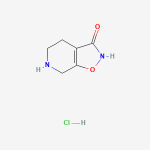 Chemical structure of Gaboxadol hydrochloride
