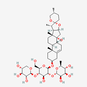 Chemical structure of 14-Hydroxy sprengerinin C