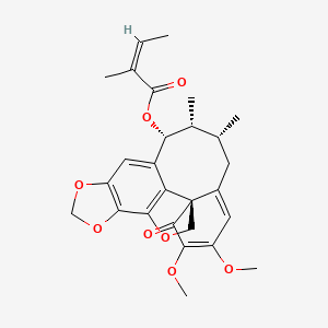 Chemical structure of Heteroclitin D