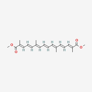 Chemical structure of Dimethylcrocetin