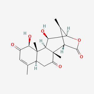 Chemical structure of Eurycomalactone