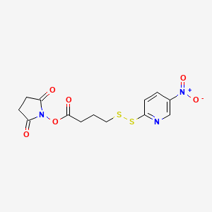 Chemical structure of SNPB
