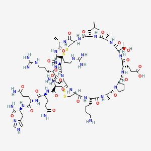 Chemical structure of Apamin TFA
