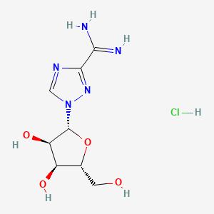 Chemical structure of Taribavirin hydrochloride