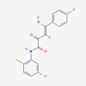 Chemical structure of SEC inhibitor KL-2