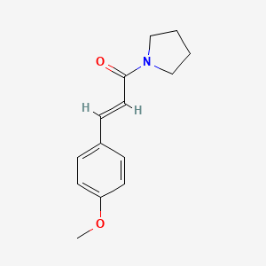 Chemical structure of Piperlotine A