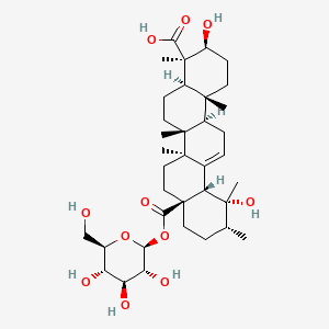 Chemical structure of Ilexsaponin A