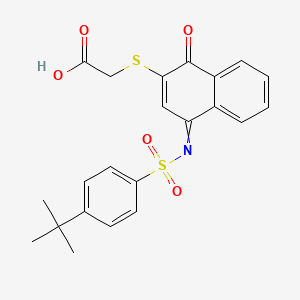 Chemical structure of KPT-6566
