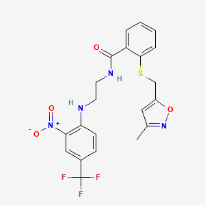 Chemical structure of RU-301