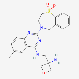Chemical structure of Ziresovir