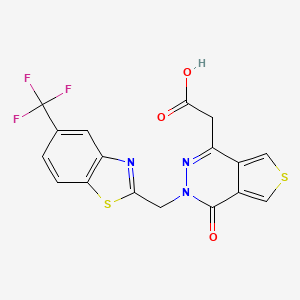 Chemical structure of AT-007