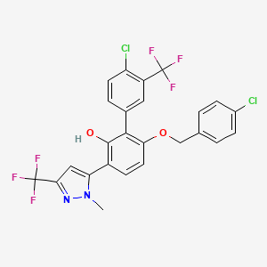 Chemical structure of MYCi975