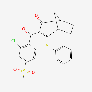 Chemical structure of Benzobicyclon
