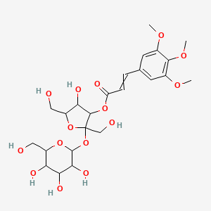Chemical structure of Glomeratose A
