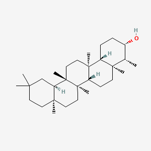 Chemical structure of Epifriedelanol