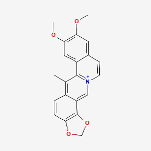 Chemical structure of Dehydrocavidine