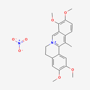 Chemical structure of Dehydrocorydaline nitrate