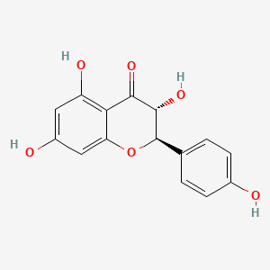 Chemical structure of Dihydrokaempferol