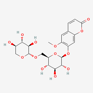 Chemical structure of Fabiatrin