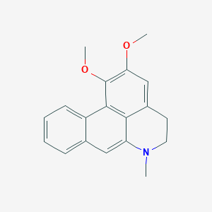 Chemical structure of Dehydronuciferine