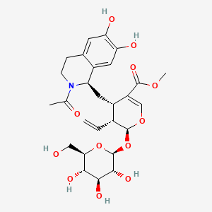 Chemical structure of Ipecoside