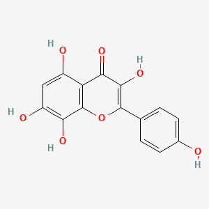 Chemical structure of Herbacetin