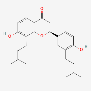 Chemical structure of Glabrol