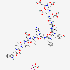 Chemical structure of IRL-1620 TFA