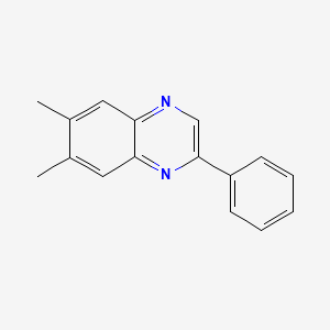 Chemical structure of AG 1295
