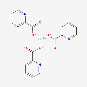 Chemical structure of Chromium picolinate