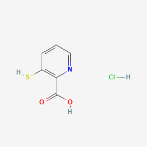 Chemical structure of SKF-34288 hydrochloride