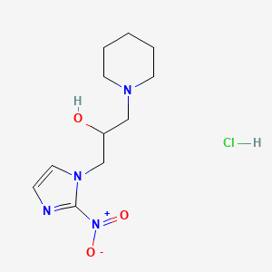 Chemical structure of Pimonidazole hydrochloride