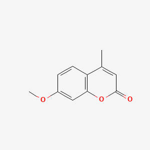Chemical structure of 4-Methylherniarin
