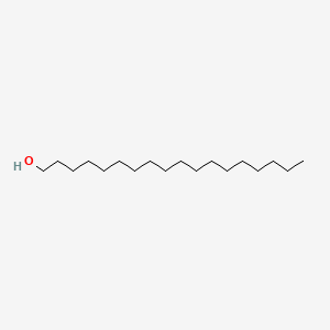 Chemical structure of Stearyl Alcohol