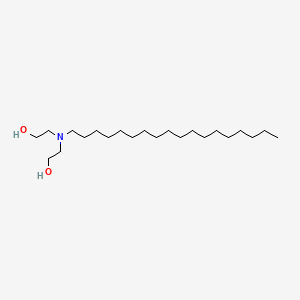 Chemical structure of Stearyldiethanolamine