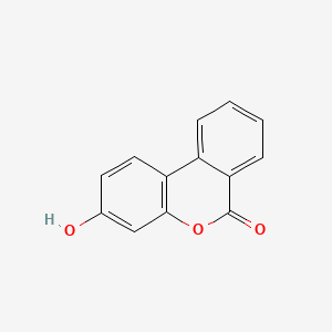 Chemical structure of Urolithin B
