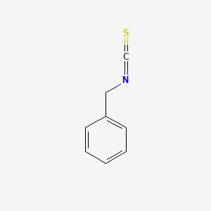 Chemical structure of Benzyl isothiocyanate