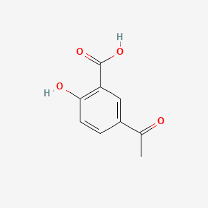 Chemical structure of 5-Acetylsalicylic acid