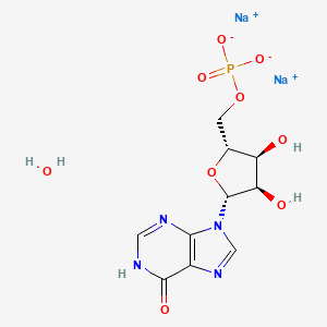 Chemical structure of Disodium 5'-inosinate