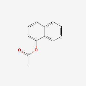 Chemical structure of 1-Naphthyl acetate
