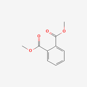 Chemical structure of Dimethyl phthalate