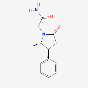 Chemical structure of (2S,3S)-E1R
