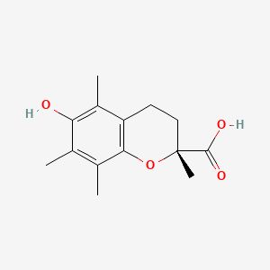Chemical structure of (R)-Trolox