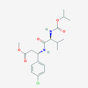 Chemical structure of (S,S)-Valifenalate
