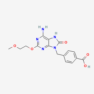 Chemical structure of 1V209