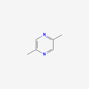 Chemical structure of 2,5-Dimethylpyrazine