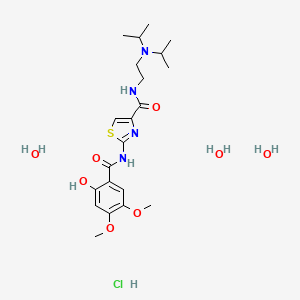 Chemical structure of Acotiamide Hydrochloride