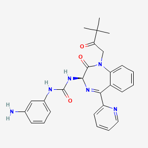 Chemical structure of CCK-B Receptor Antagonist 2